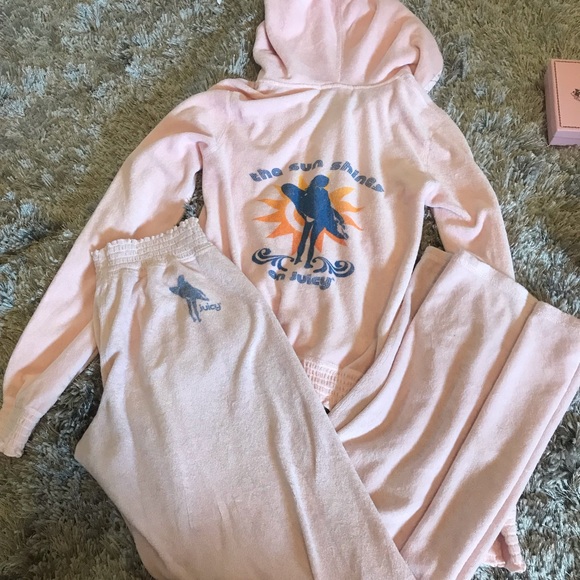 Juicy Couture Tops - Juicy Couture Terry Tracksuit